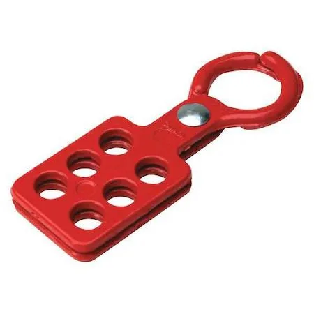 Brady Brady 105720 Lockout Hasp Red Aluminium 6 Padlocks — product photo