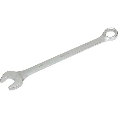 Dynamic 2-1/8" 12-point combination wrench, satin chrome finish
