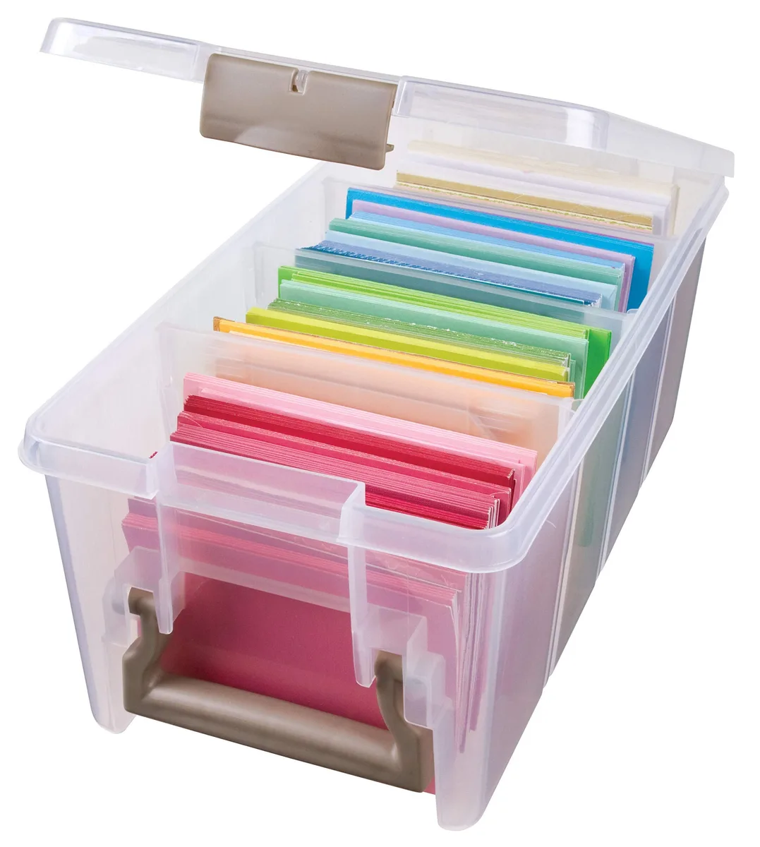  ArtBin 6925AB Semi Satchel Storage 15.25x8x6.25in 3 Dividers Gold — product photo