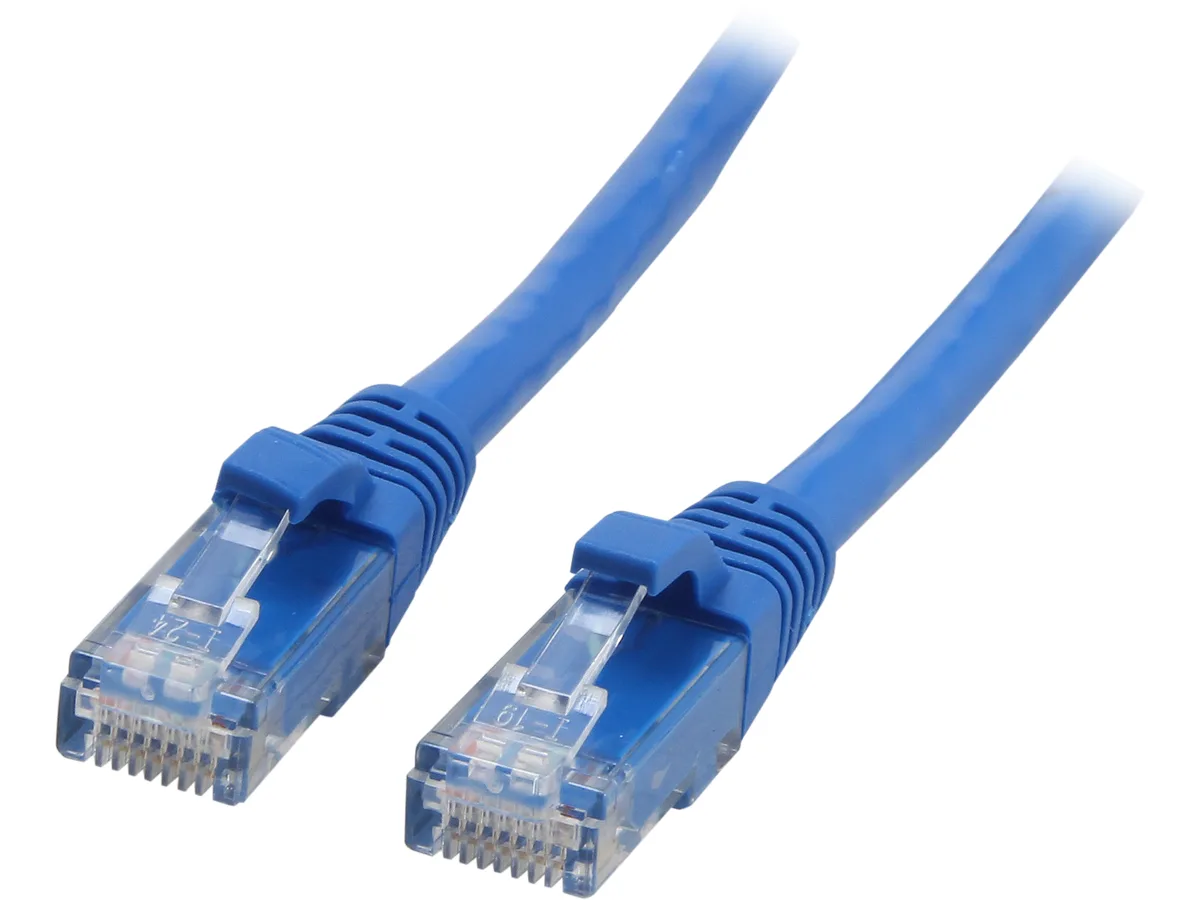Cables To Go Cables To Go 27144 Cat6 network ethernet cable 14 ft Blue — product photo