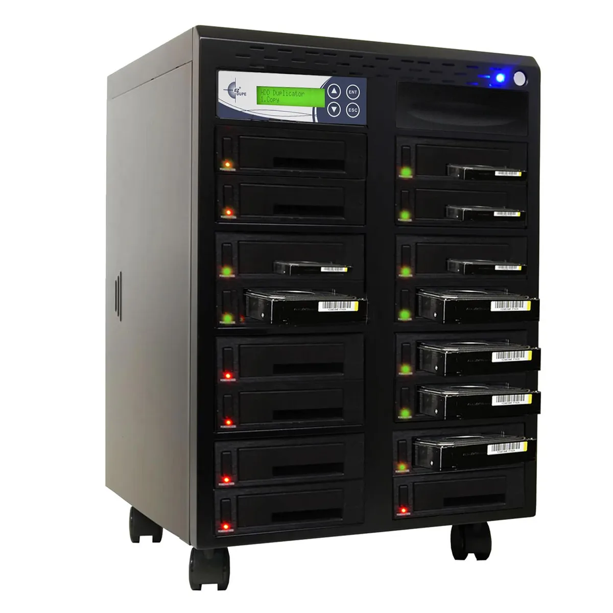 EZ Dupe, Inc. EZ Dupe, Inc. H15HSATB duplicator 15-target 150MB/s SATA 128M buffer — product photo