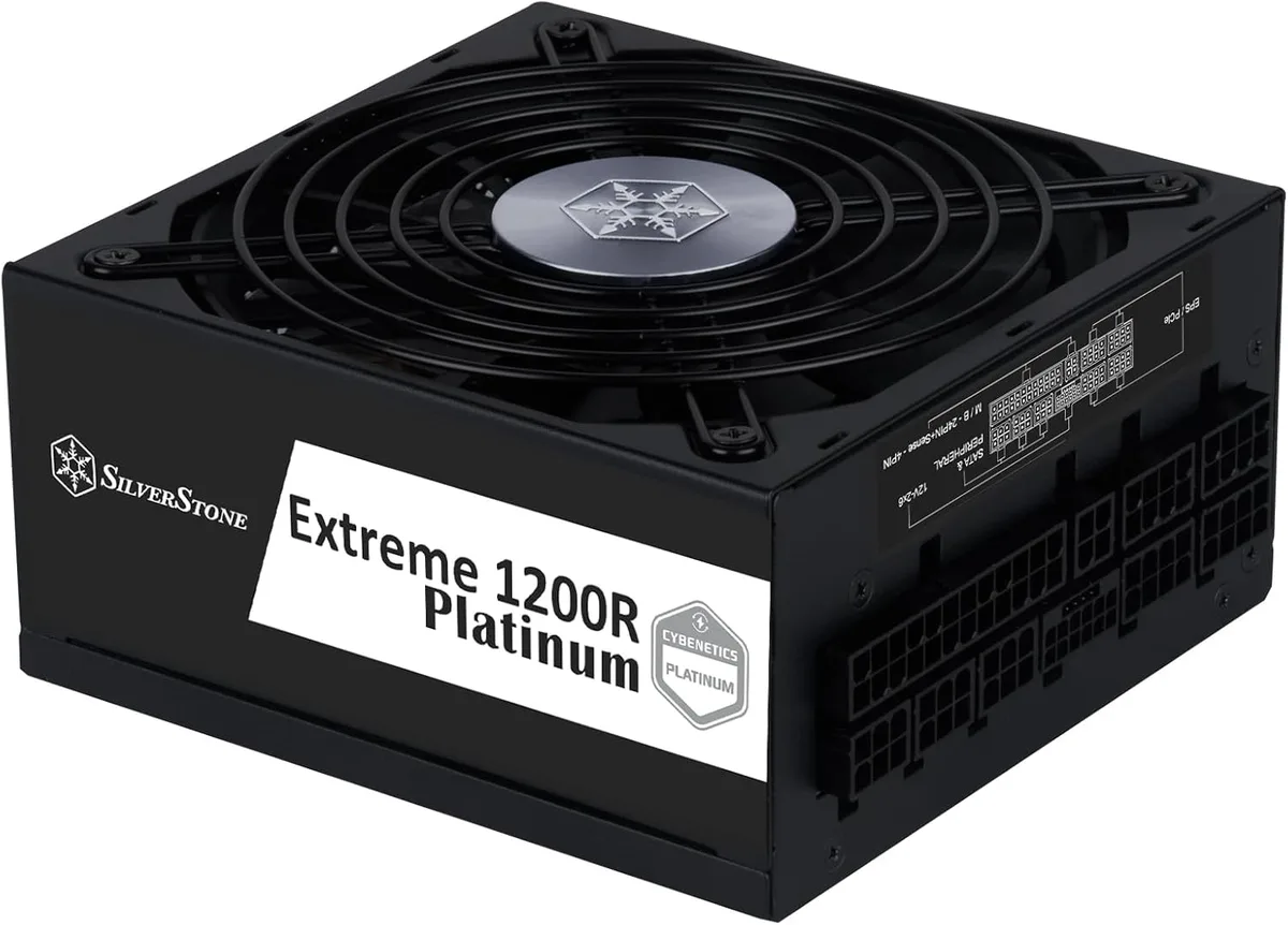 Silverstone Silverstone EX1200R-PL 1200 W SFX-L 80 PLUS PLATINUM power supply — product photo