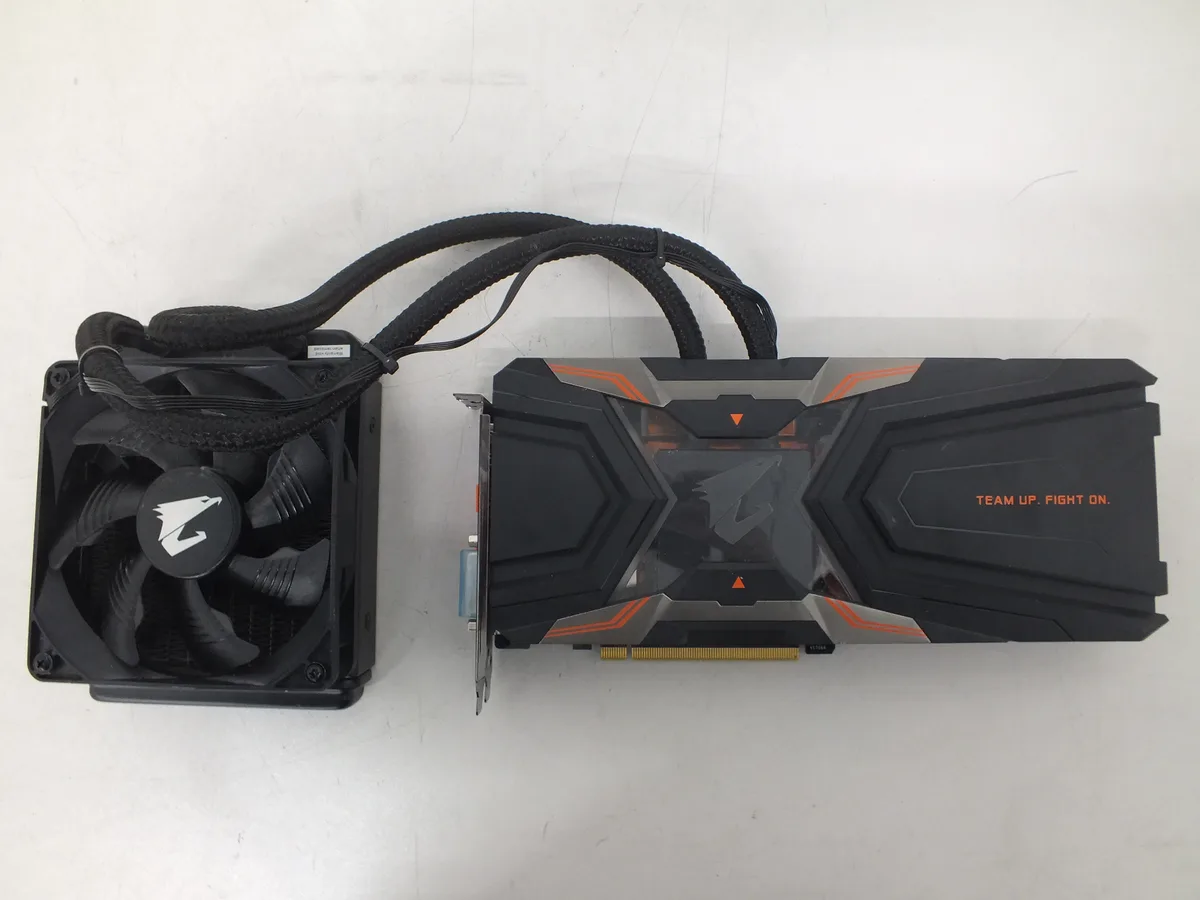 GIGABYTE GIGABYTE AORUS Xtreme GeForce GTX 1080 Ti Waterforce 11GB graphics card — product photo