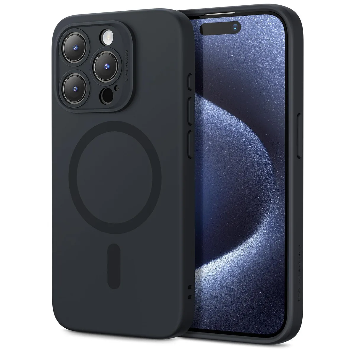 ESR Cloud Series MagSafe Case iPhone 15 Pro Black — product photo