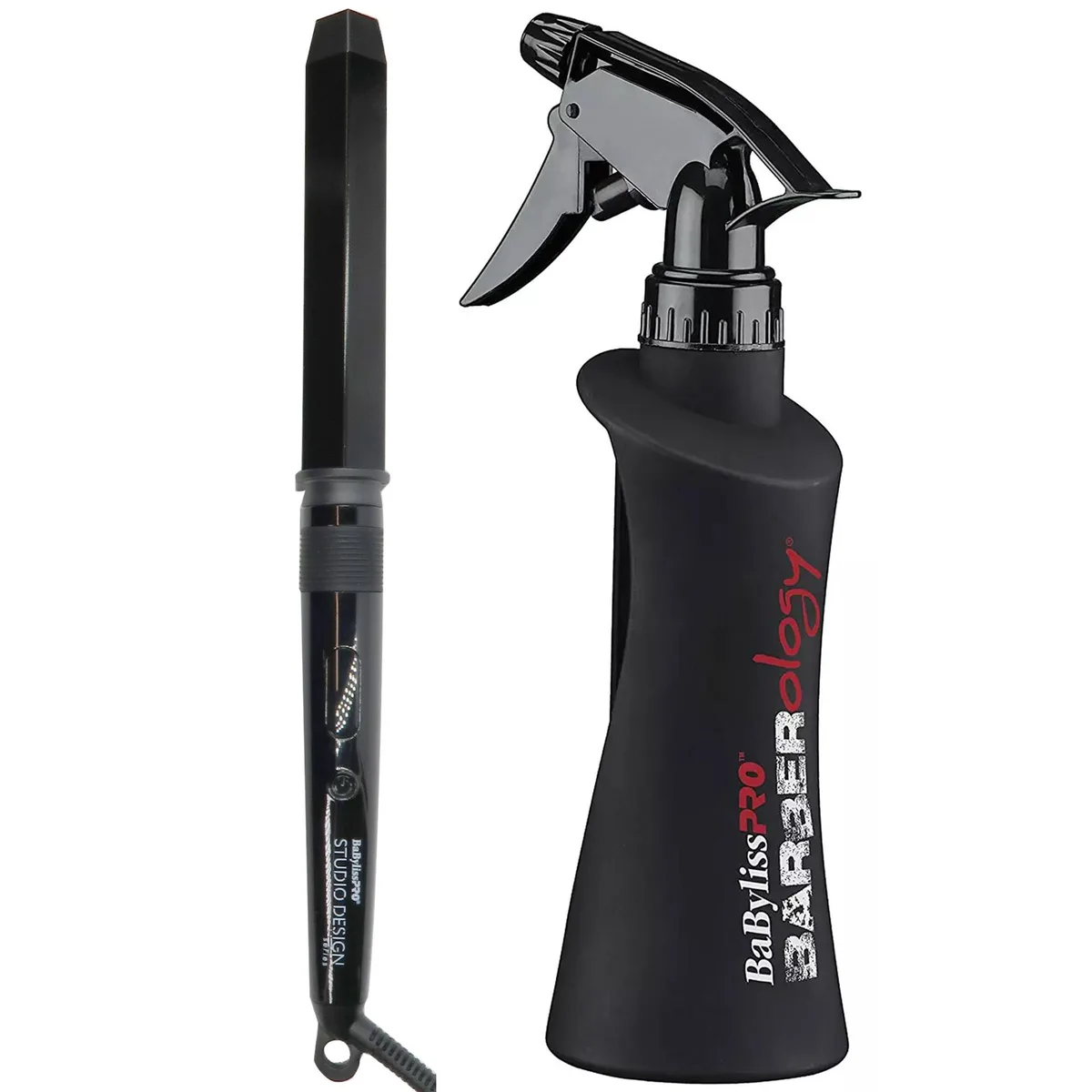 Babyliss Pro Babyliss Pro Studio Design Series 1.25" Crimpcurl BCI005UC with Barberology 10oz Spray Bottle — product photo