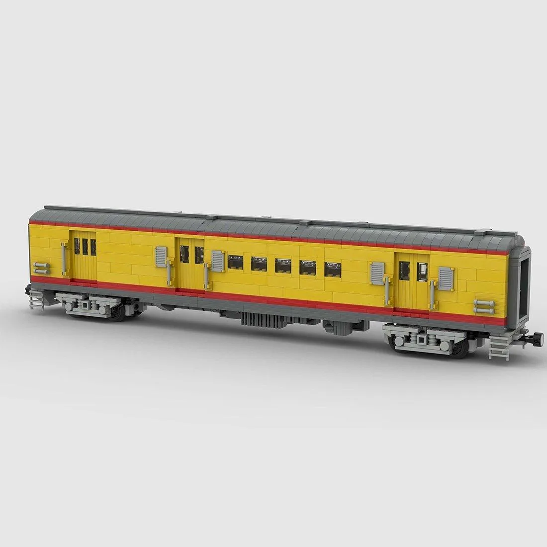 ZITIANYOUBUILD ZITIANYOUBUILD MOC-45185 Union Pacific RPO Coach 1143+ Parts Educational Building Set — product photo