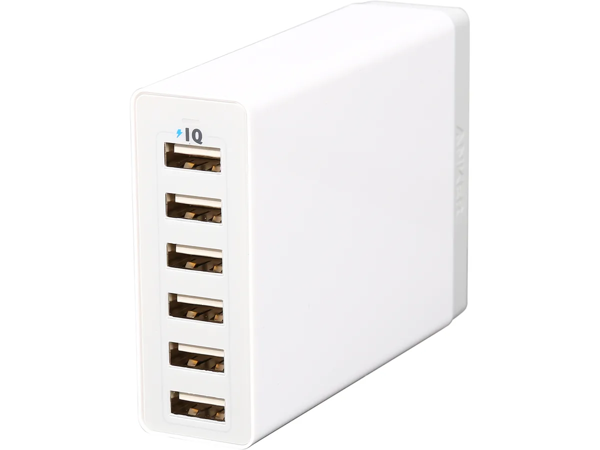 Anker Anker A2123121 60W 6-Port Desktop USB Charger — product photo