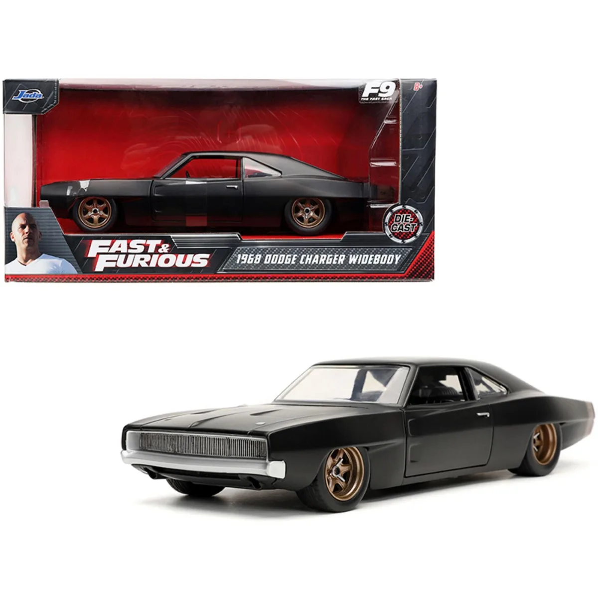 Jada Jada 32614 1968 Dodge Charger Widebody 1/24 vehicle — product photo