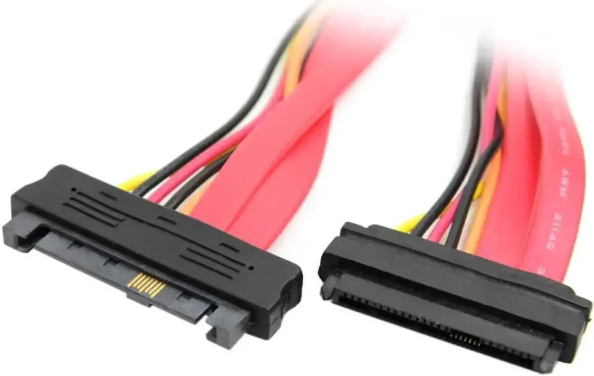 SMUGDESK SMUGDESK SFF-8482 SAS Extension Cable 29Pin Male to Female 0.5M — product photo