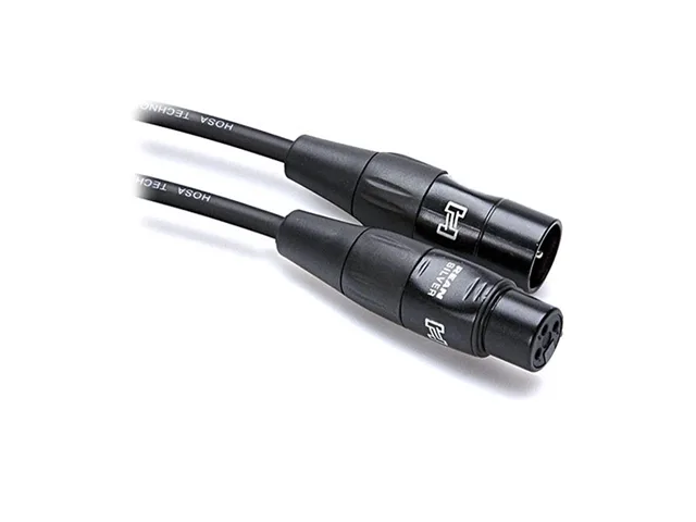 Hosa Technology Hosa Technology REAN XLR3F to XLR3M Microphone Cable 3 ft 20 AWG 90% OFC Braid — product photo