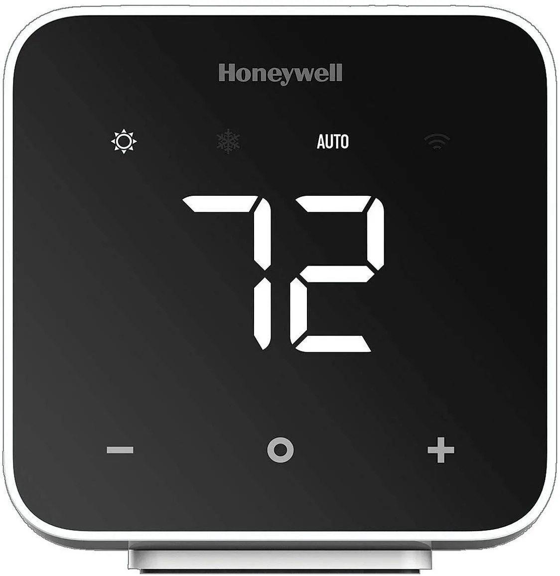 Honeywell Honeywell D6 Pro Wi-Fi Ductless Controller Black smart thermostat — product photo