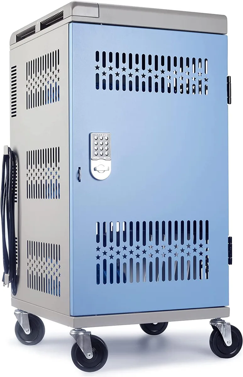 Thinkstar Thinkstar 30-Device Charging Cart 14" Keypad Lock office furniture — product photo