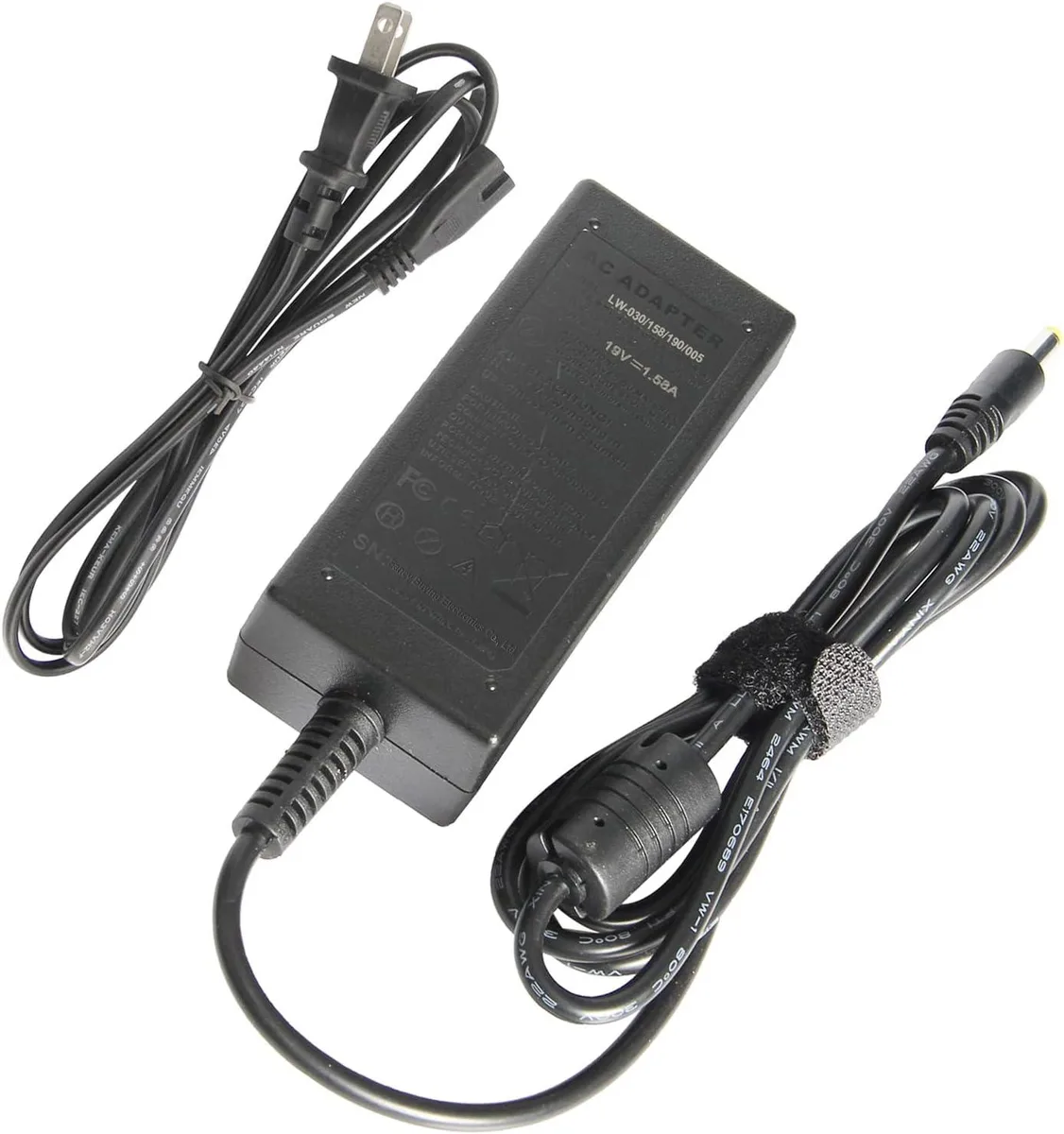 myVolts myVolts 30W 19V 1.58A AC adapter 4.0mm HP Mini 100e 110 200 210 CQ10 — product photo
