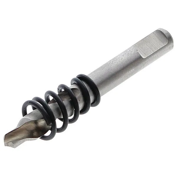 Pilot drill bit, carbide tip, flat shank