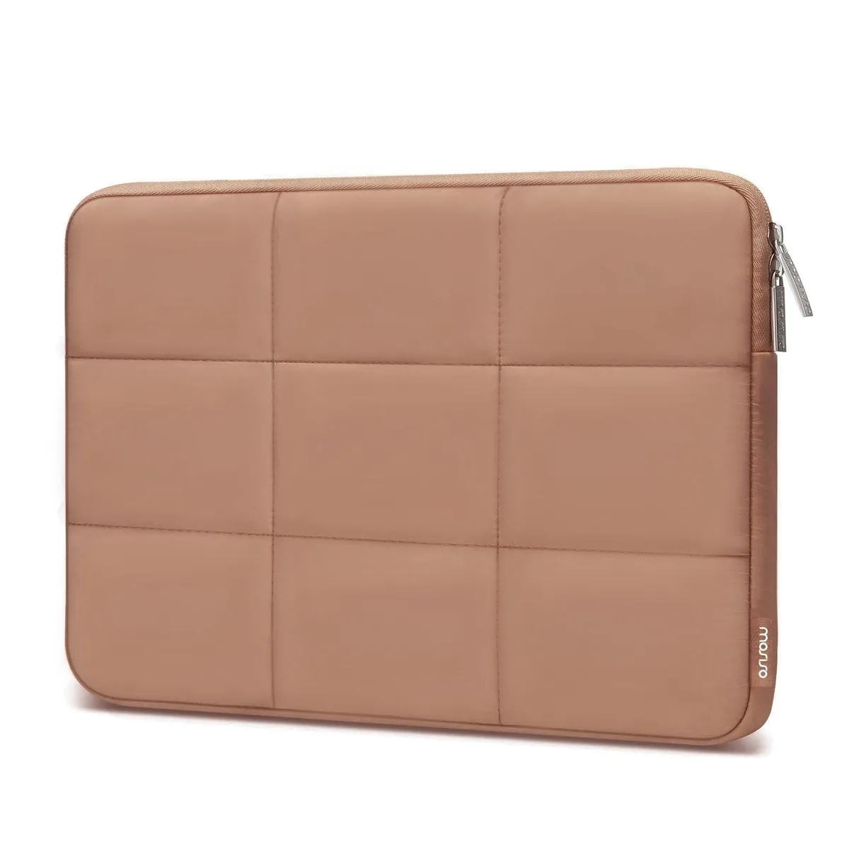 Mosiso Mosiso 13-13.3 inch Quilted Puffy Laptop Sleeve Brown — product photo