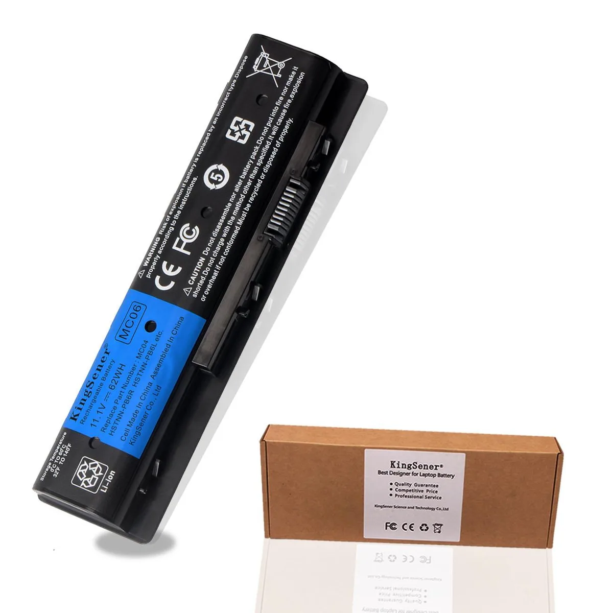 KingSener KingSener MC06 62WH 11.1V laptop battery — product photo