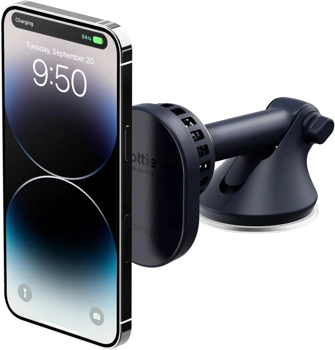 WUQ WUQ Velox Pro MagSafe Car Mount Wireless Charging CryoFlow Cooling 7.5W — product photo