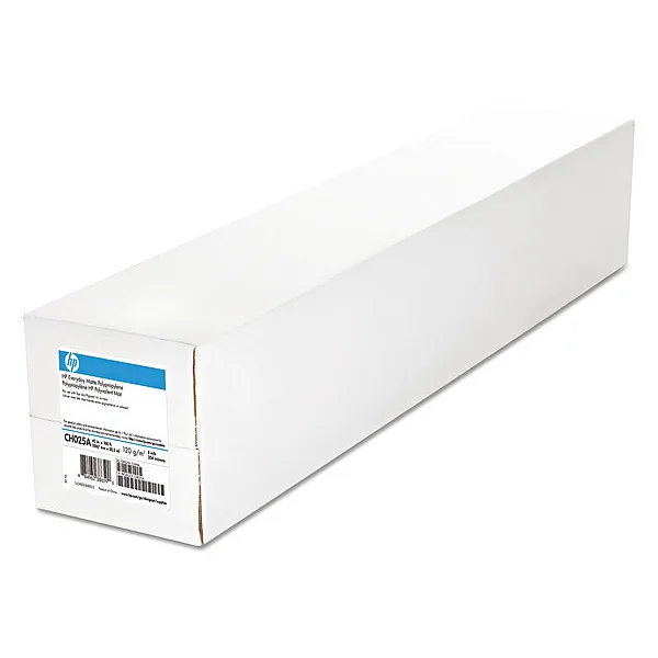 HP HP Everyday Matte Polypropylene Film 42" x 100 ft White 2 Rolls 8 mil 2" Core CH025A — product photo
