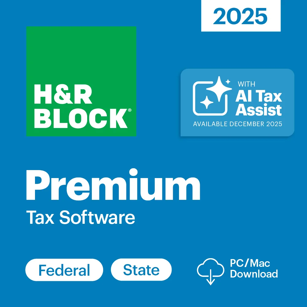 H&R Block H&R Block 1516800-25 Premium 2025 tax accounting software — product photo