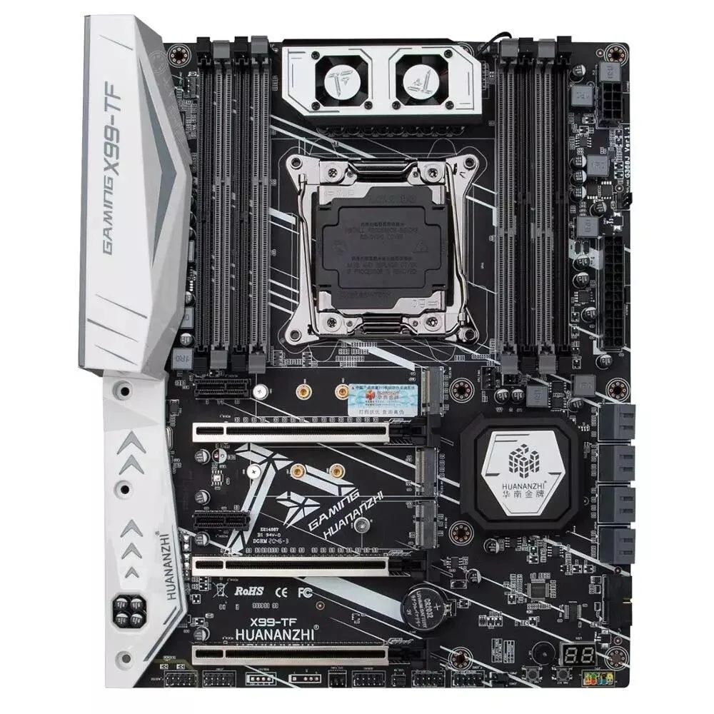 WMtec WMtec X99 TF Dual Xeon DDR3 ECC REG NVME WIFI LGA2011-3 server motherboard — product photo