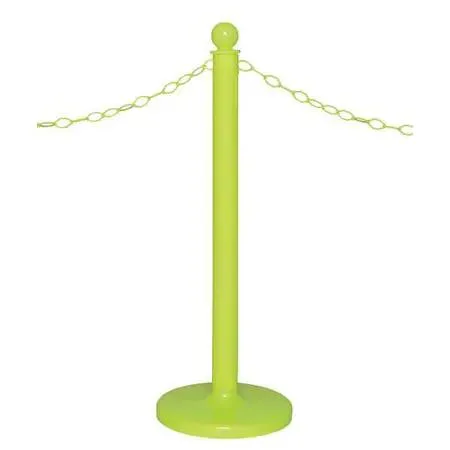 Mr. Chain Mr. Chain 96414-6 2.5" Safety Green Stanchion 6pk — product photo