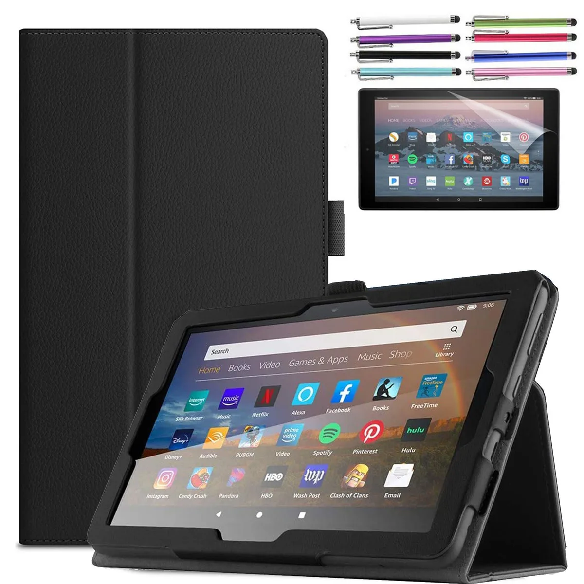 anicestore anicestore Case for Amazon Fire 7 12th Gen 2022 Black — product photo