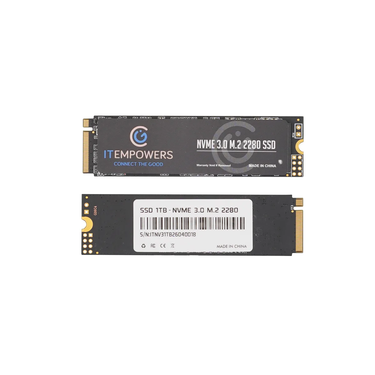ITEMPOWERS ITEMPOWERS NVMe 3.0 1TB 2280 SSD internal SSD — product photo