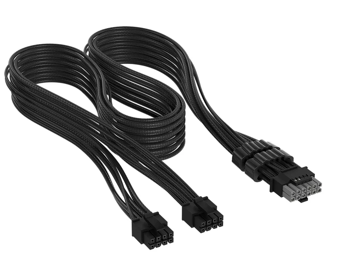  Elite Premium Type 5 2x 8-Pin to PCIe 12V-2x6 600W internal power cable — product photo
