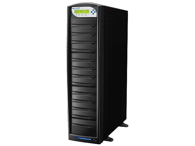 VinPower VinPower SHARK-S12T-BK DVD/CD duplicator 1-12 target 320GB HDD 256MB buffer — product photo