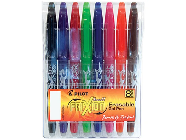Pilot Pen Pilot Pen 31569 FriXion Erasable Gel Pen 8-Pack 0.7mm Assorted — product photo