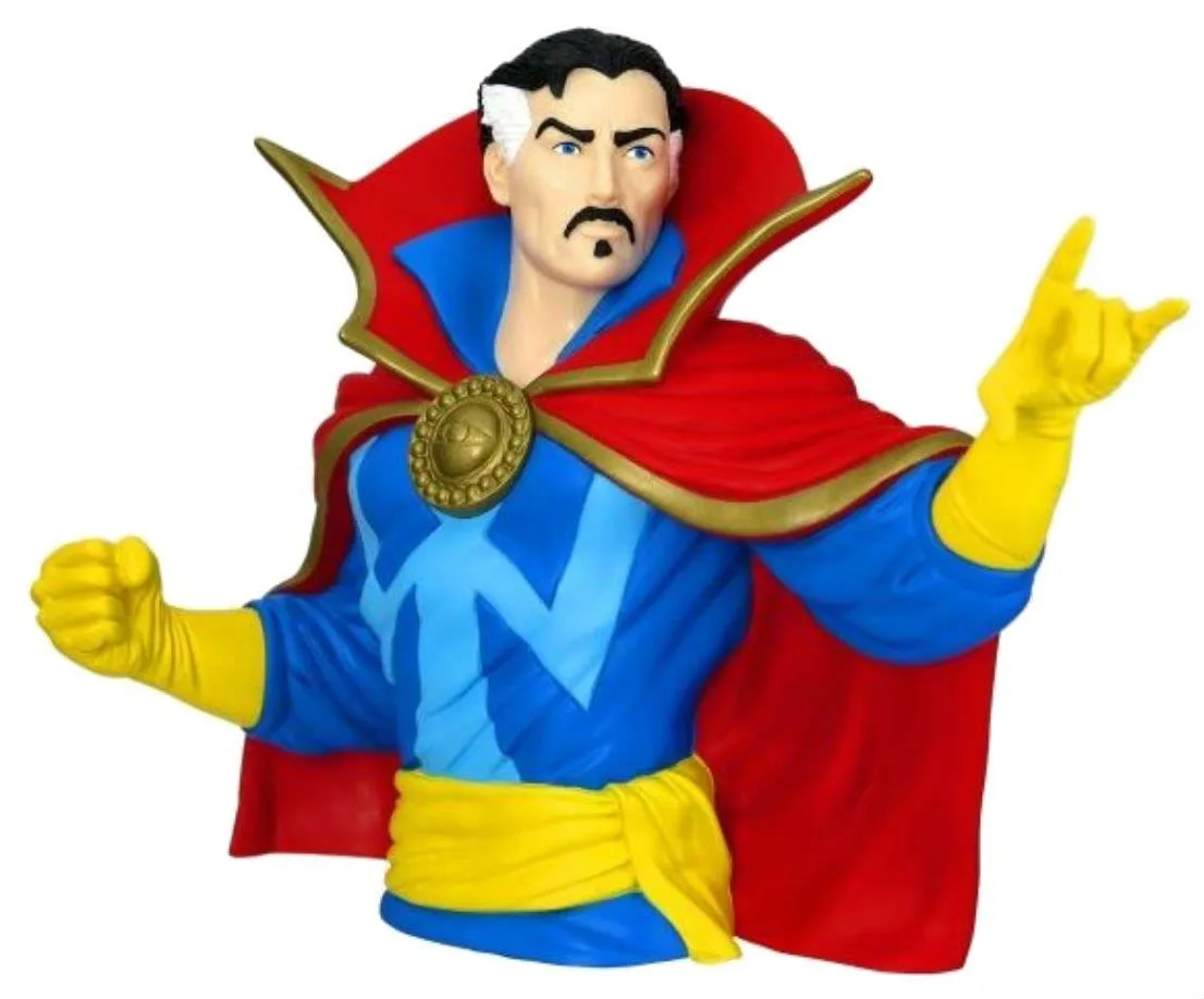 Monogram International Inc. Monogram International Inc. Doctor Strange PVC Bust Bank 68633 8.25 Inch — product photo