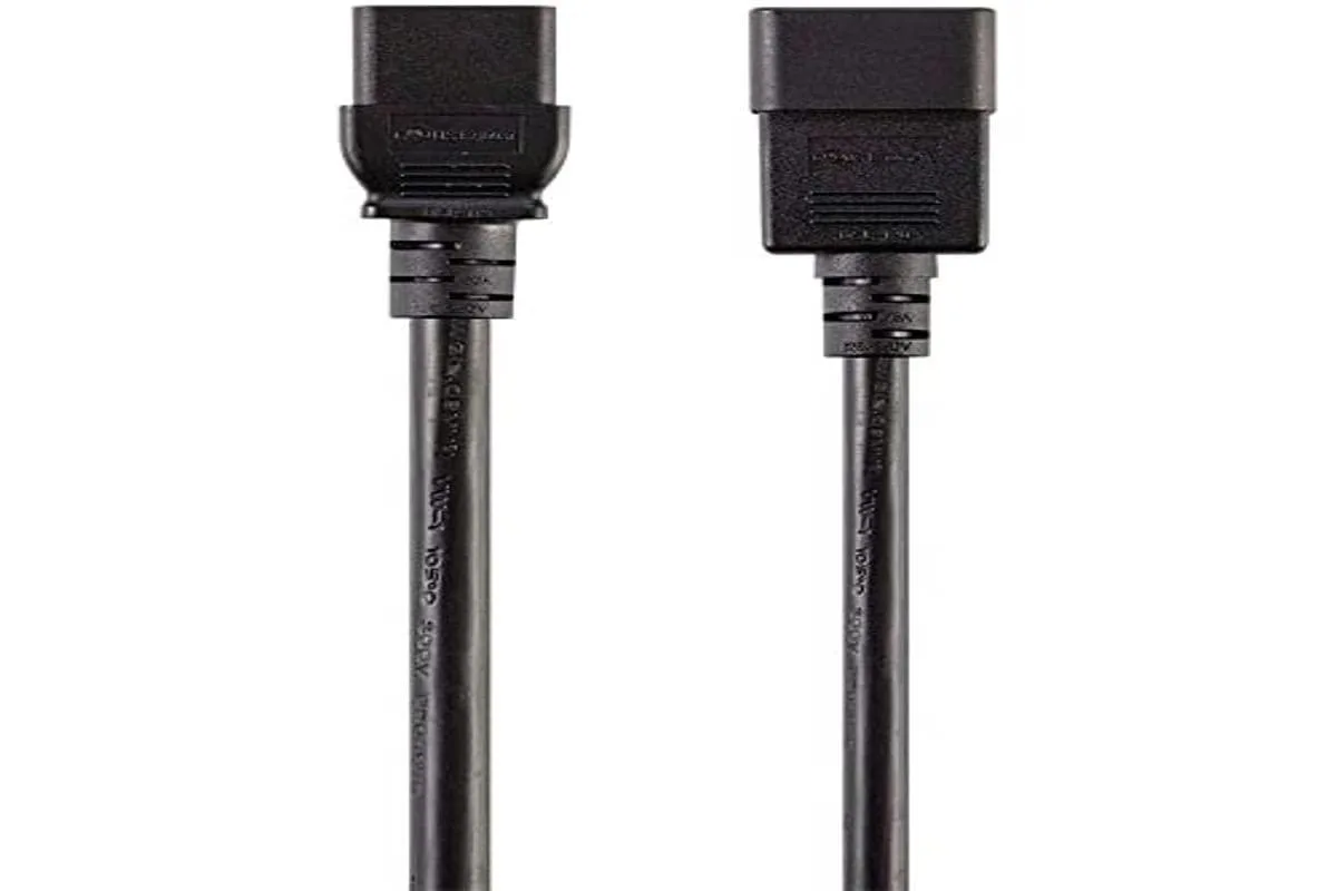  Monoprice 140129 IEC 60320 C20 to C19 international power cord — product photo