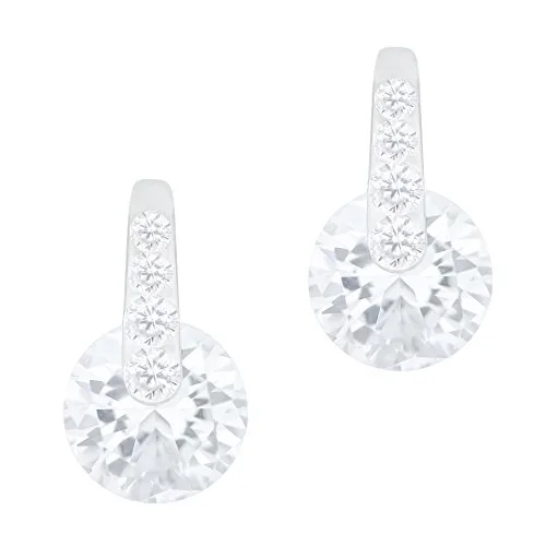 ORROUS &amp; CO ORROUS &amp; CO 18k Gold Plated Cubic Zirconia Solitaire Stud Earrings 3.35 carats — product photo