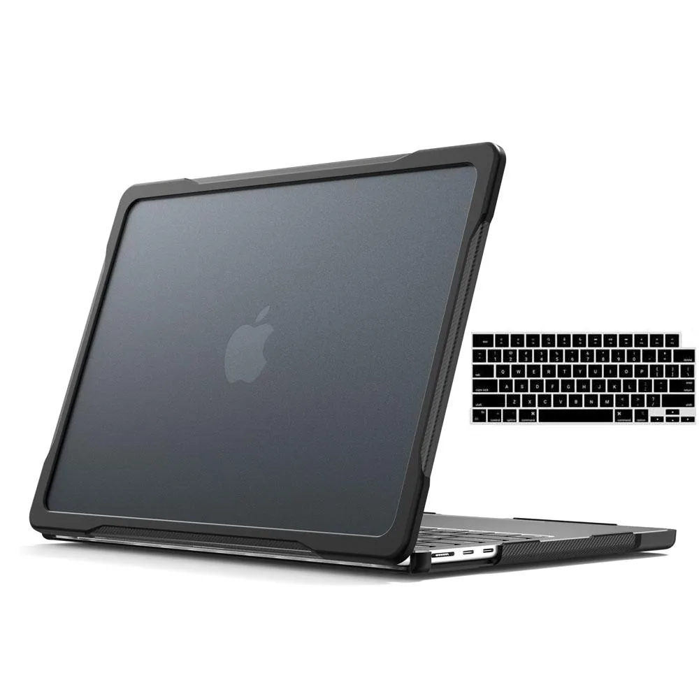 Werleo Werleo 13.6 inch MacBook Air M2 A2681 Hard Case Black 2022 2023 — product photo