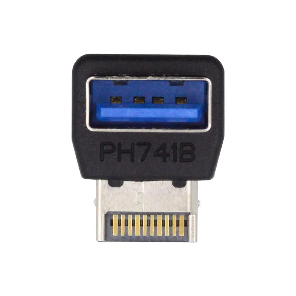 LORDWORLD LORDWORLD USB 3.1 Front Panel Adapter 90 Degree 10GBit/s — product photo