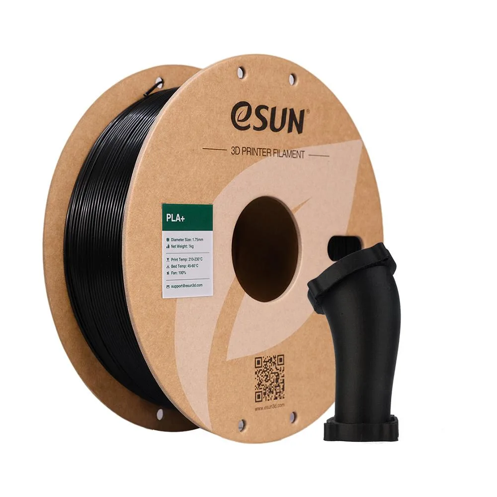 eSUN eSUN PLA+ Filament 1.75mm 1KG Black — product photo