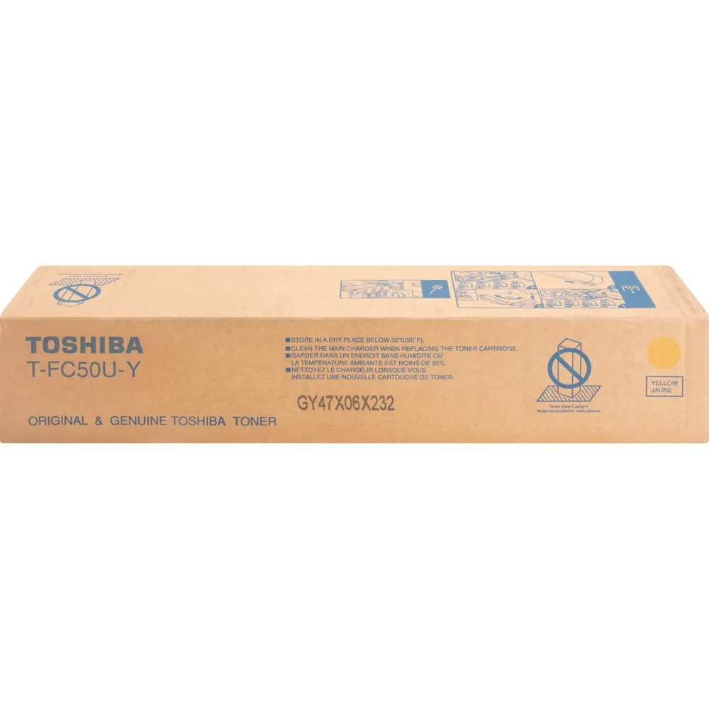 Toshiba Toshiba TFC50UY Yellow toner cartridge 28000 pages — product photo