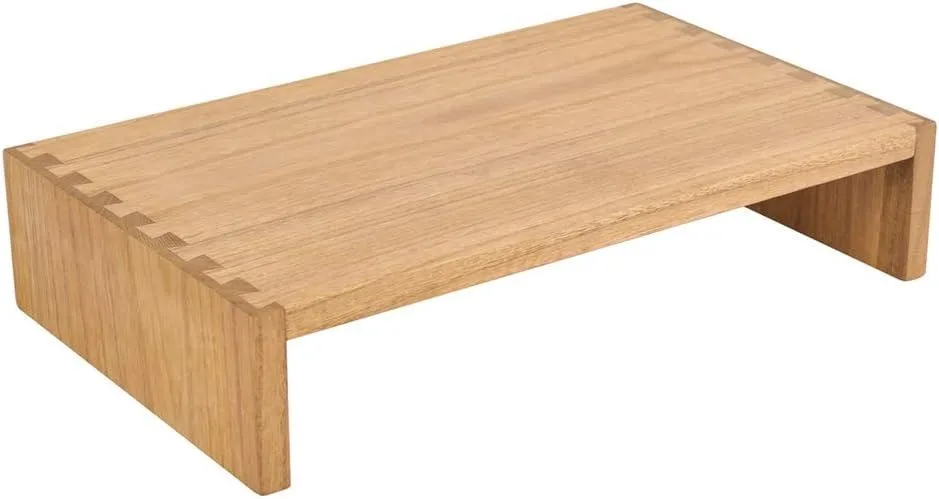 PISKEKAT PISKEKAT 39 Natural Wood Monitor Riser 3.35"H — product photo