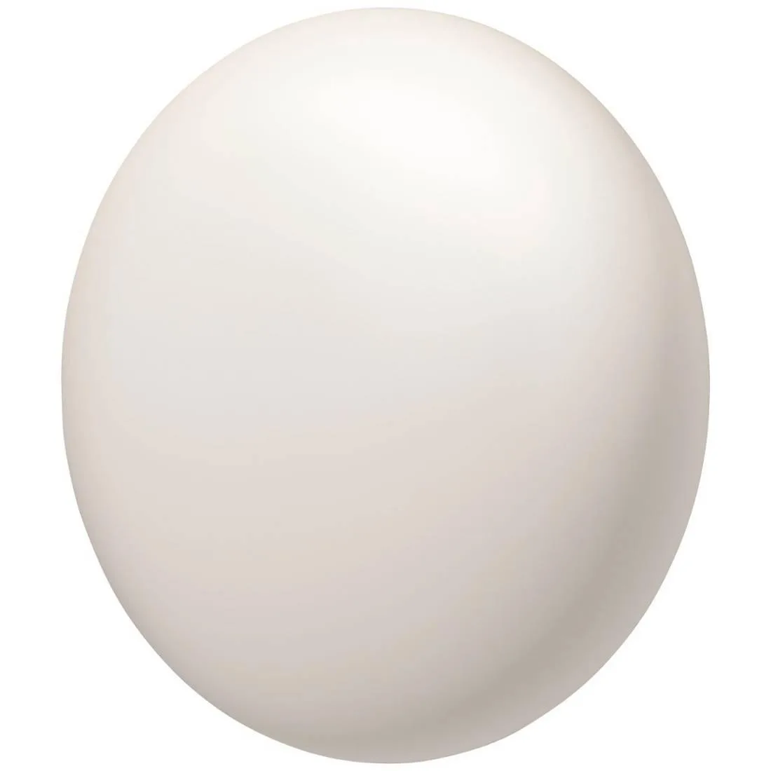 Small white round sensor with matte porcelain finish