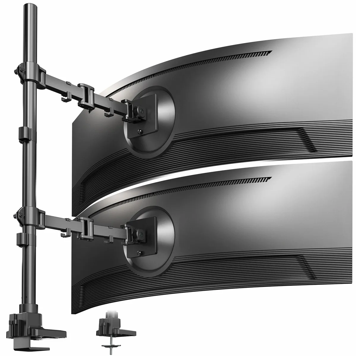 VIVO VIVO Dual Ultrawide Extra Tall Desk Mount 49" 44 lbs monitor accessory — product photo