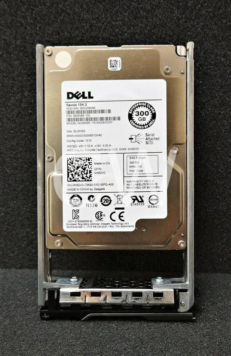 DELL DELL ST9300653SS 300GB 15000RPM 64MB 2.5" SAS internal hard drive — product photo