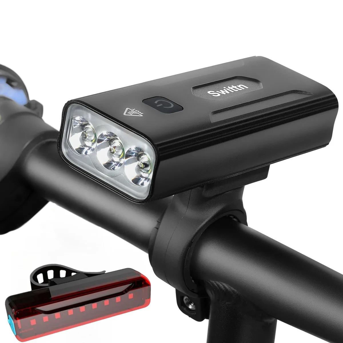  P23 3000 lumen bike light set 5200 mAh — product photo