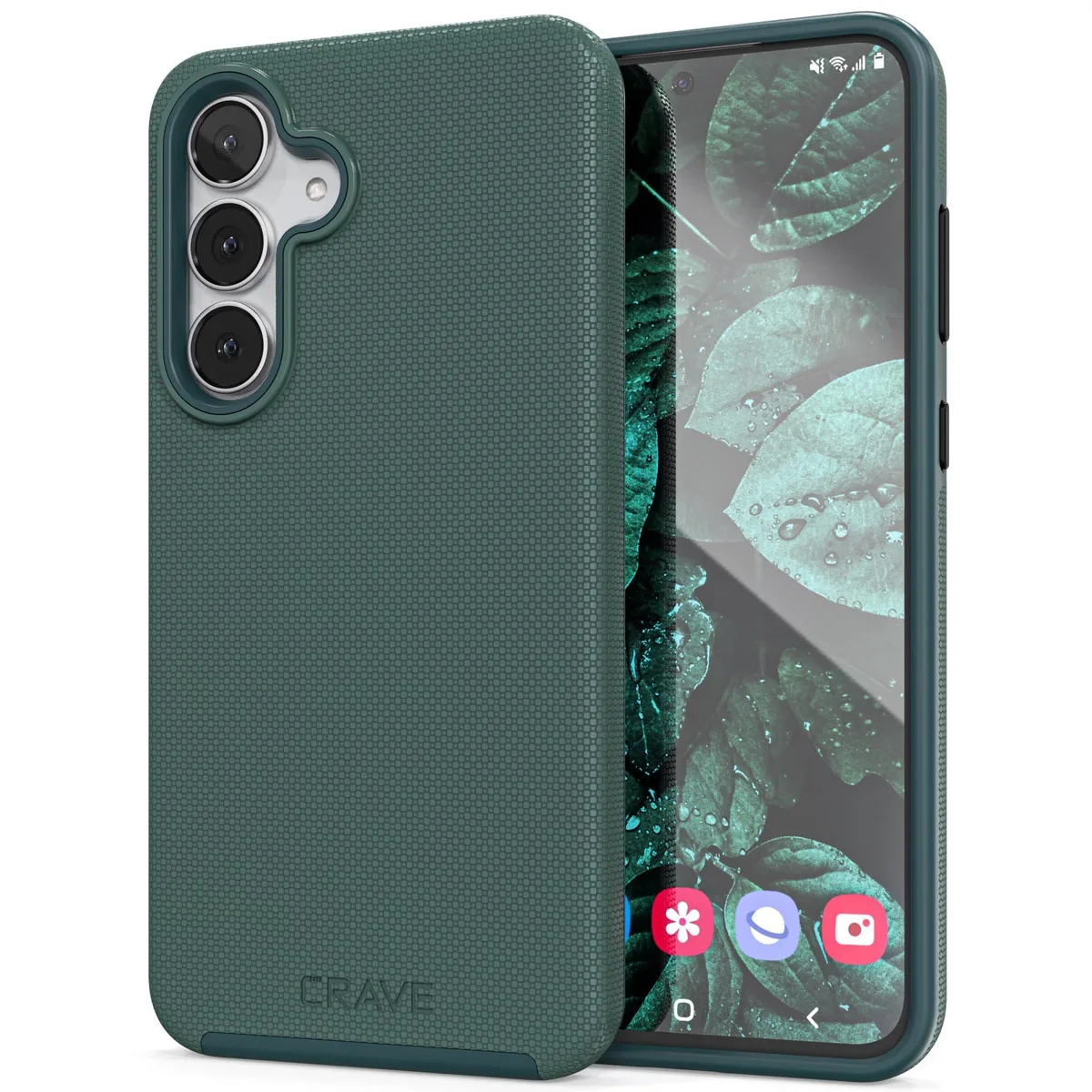  Crave Dual Guard CRVDGS25FE104 case Samsung Galaxy S25 FE Forest Green — product photo