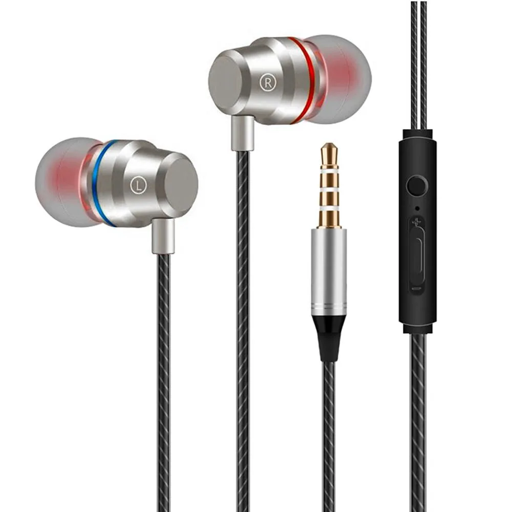 JacobsParts Inc. JacobsParts Inc. EARBUD-B-GLD wired headset silver 3.5mm — product photo