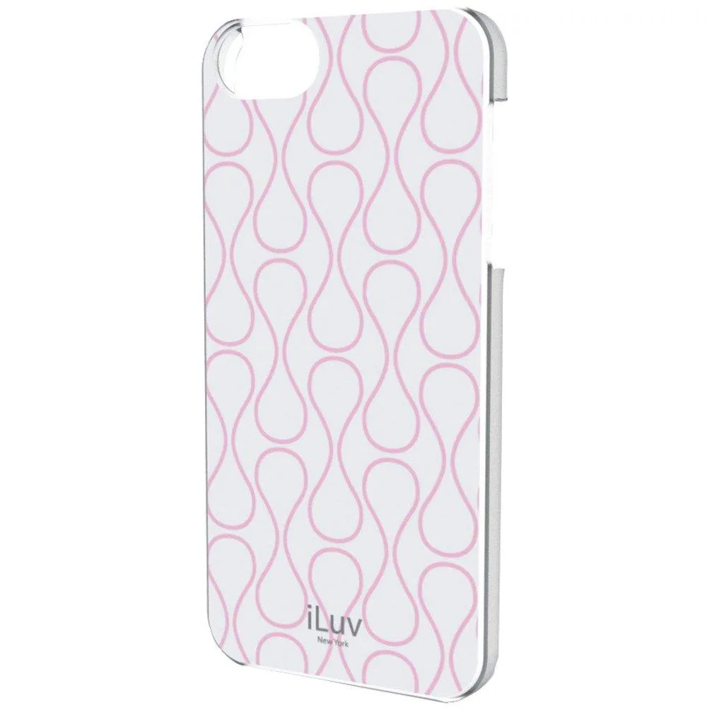 iLuv iLuv ICA7H307WHT White Festival iChic iPhone 5 Hardshell Case — product photo