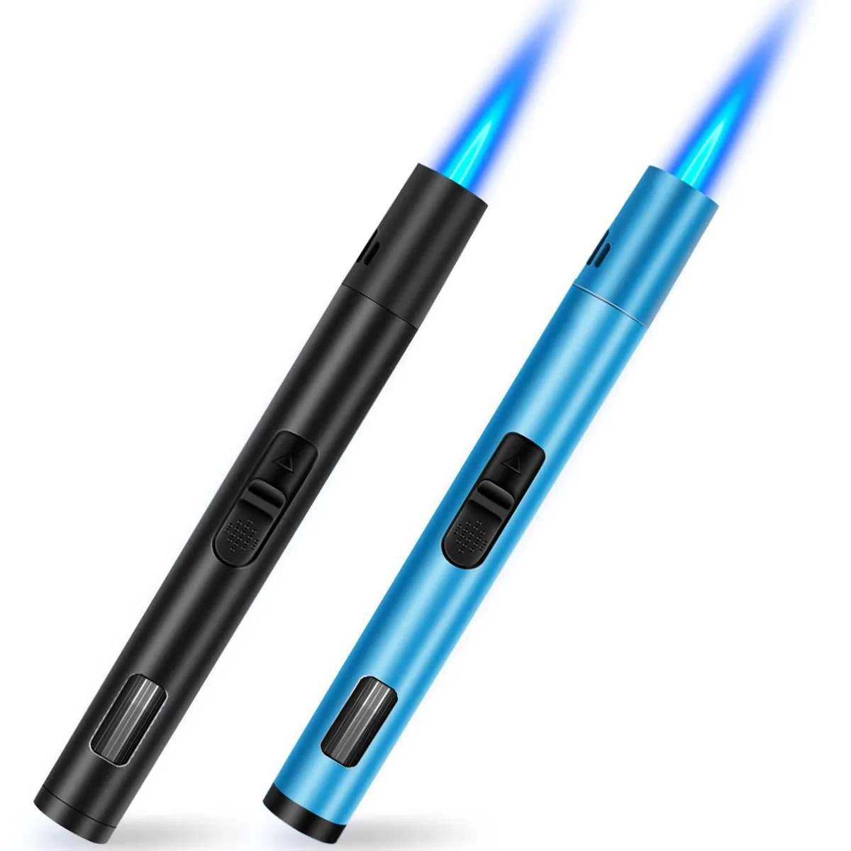 LcFun Refillable Torch Lighter 2 Pack Black 6.53 in — product photo
