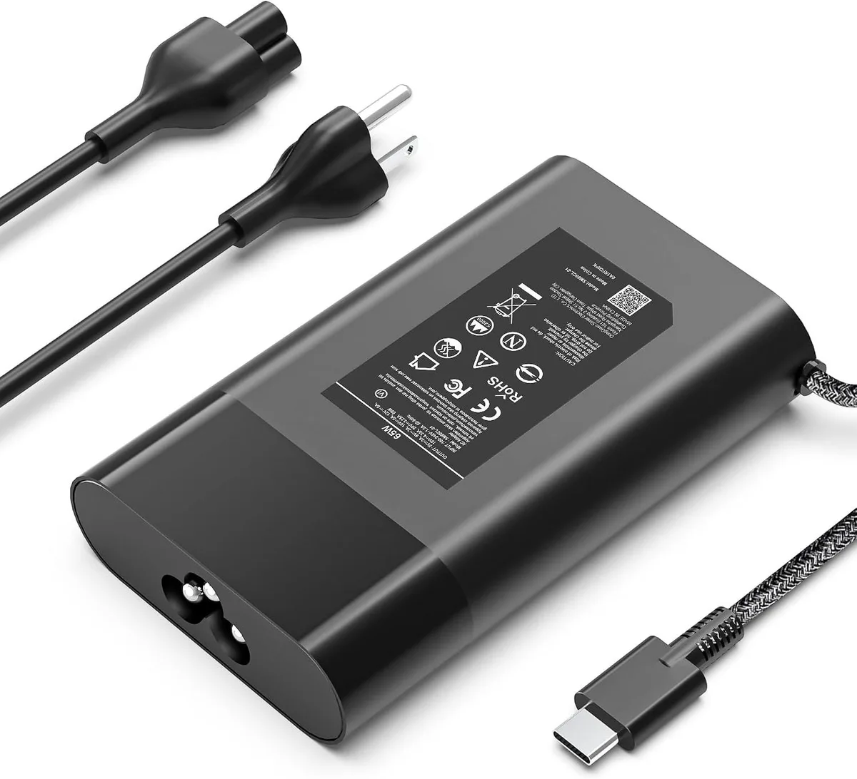 FLEANE FLEANE 65W USB-C Laptop Charger for HP EliteBook Spectre Envy Elite x2 x360 — product photo