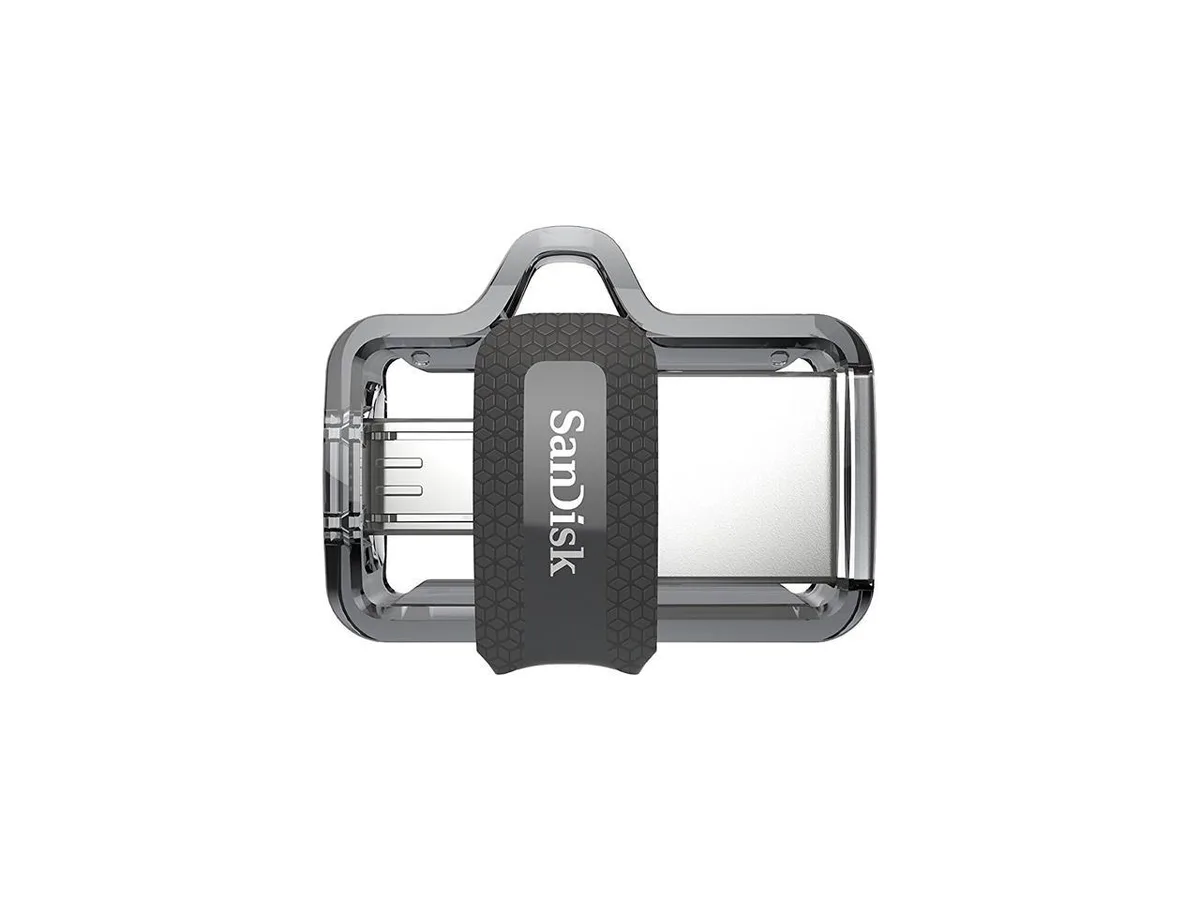 SanDisk SanDisk Ultra Dual Drive m3.0 128GB USB 3.0 micro-USB flash drive — product photo