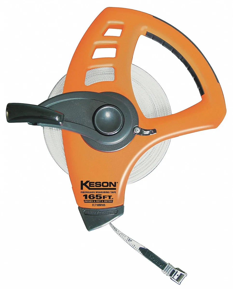 Keson Industries Keson Industries FLT18M165 1/2 in x 165 ft/50 m tape measure — product photo