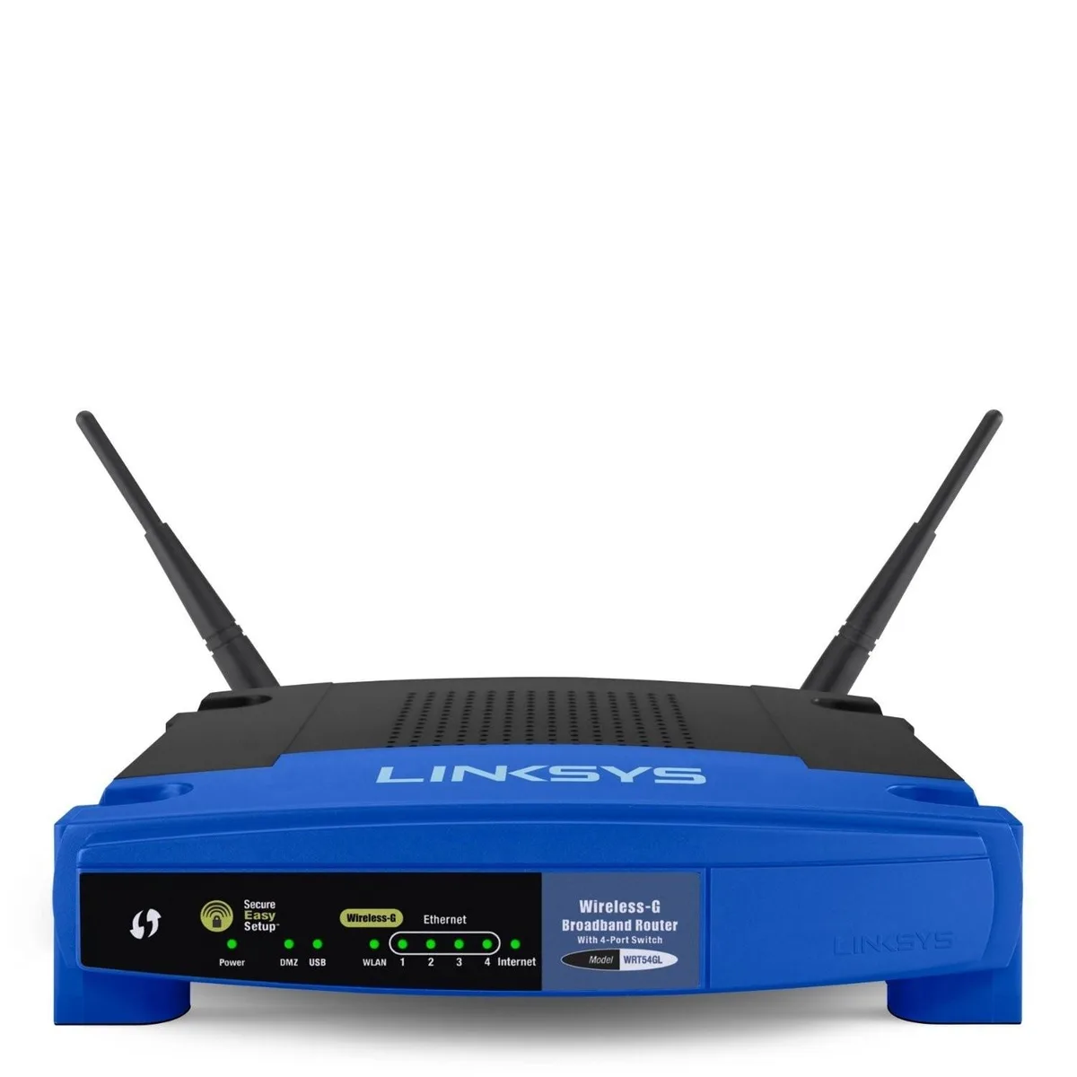 Linksys Linksys WRT54G Wireless-G Router 2 in 1 accessory — product photo